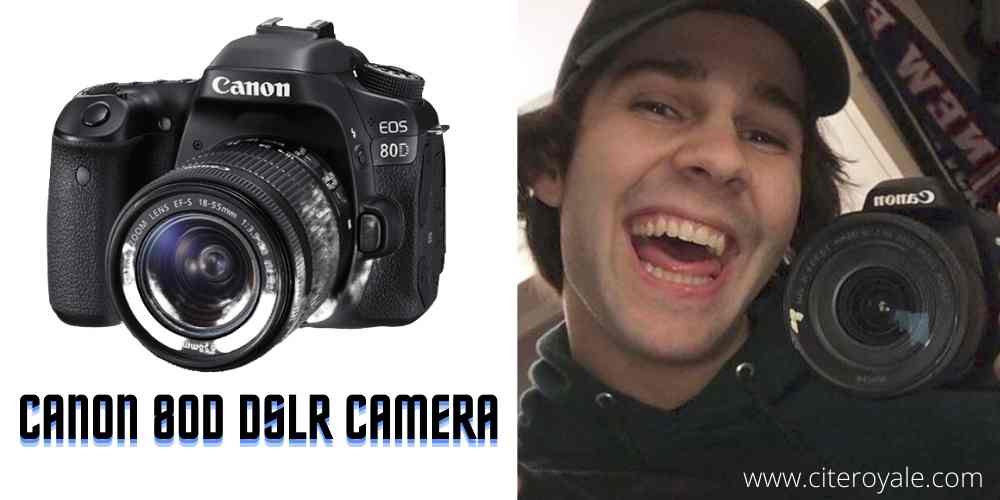 Canon 80D DSLR Camera