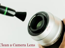 Clean a Camera Lens