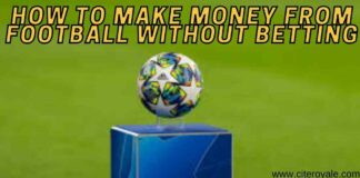 How to make money from football without betting