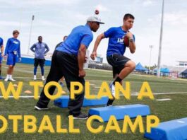 How to plan a football camp