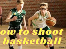 How to shoot a basketball