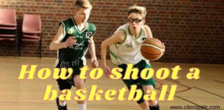 How to shoot a basketball