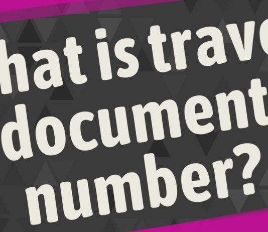 What is Travel Document Number
