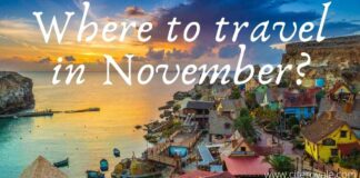 Where to travel in November