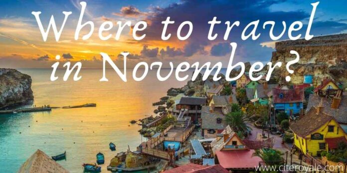 Where to travel in November