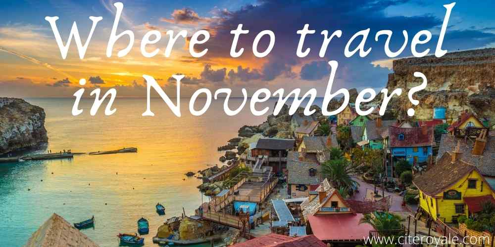 best european trips in november