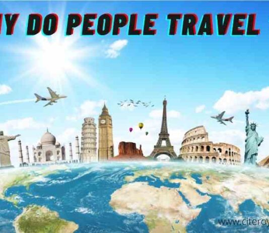 Why do people travel
