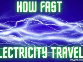 how fast electricity travel