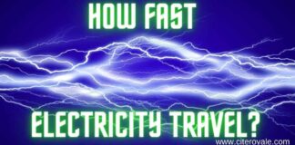 how fast electricity travel