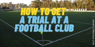 how to get a trial at a football club