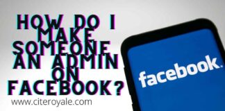 How do I make someone an admin on Facebook?