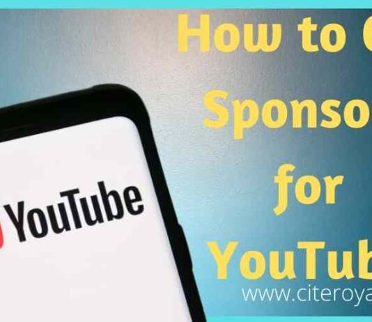 How to Get Sponsors for YouTube