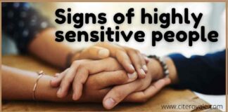 Signs of highly sensitive people