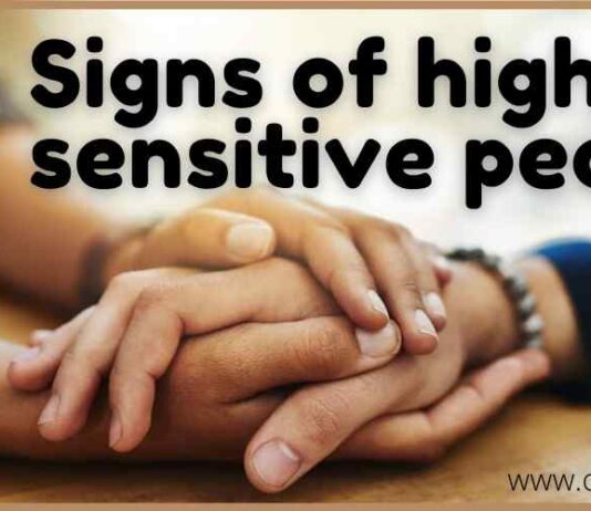 Signs of highly sensitive people