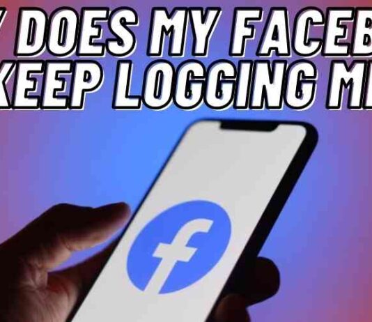 Why does my Facebook app keep logging me out