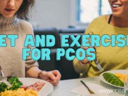 Diet and exercise for PCOS