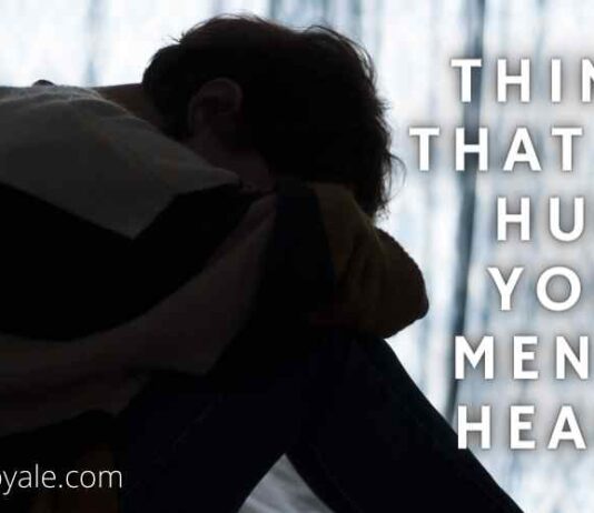 Things that can hurt your mental health