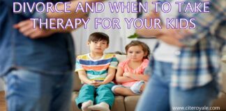 DIVORCE AND WHEN TO TAKE THERAPY FOR YOUR KIDS